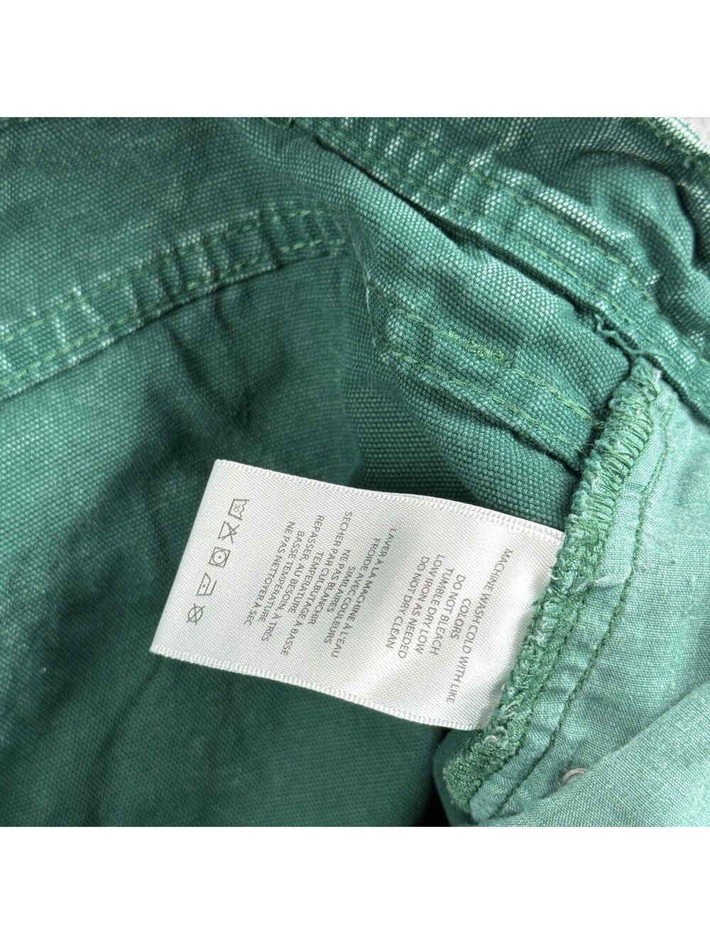 BDG Urban Outfitters Green Wash Straight Leg Jeans Size 30 Y2K Baggy Boyfriend - Picture 8 of 8